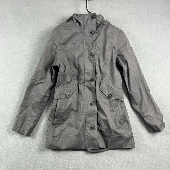 The North Face Jacket Womens Medium Aeliana Triclimate Full Zip Button Outdoor - Picture 1 of 10